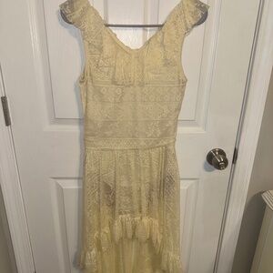Cream Lace Costume